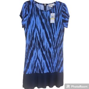 Michael Kors Crew Blue dress Size Medium NWT